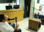 Luciano na Pajuçara-FM Arapiraca entrevista por Rocha