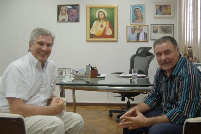 Fernando Collor e Cícero Almeida