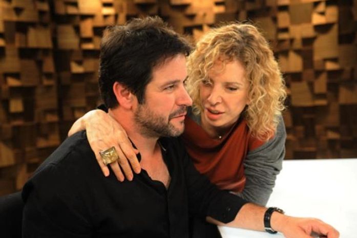 Murilo Benício e Marília Gabriela