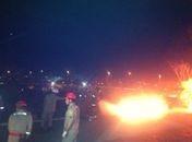Carro incendeia e assusta moradores na Travessa Geraldo Melo