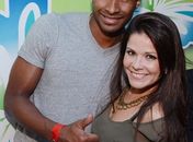 Samara Felipo e o marido