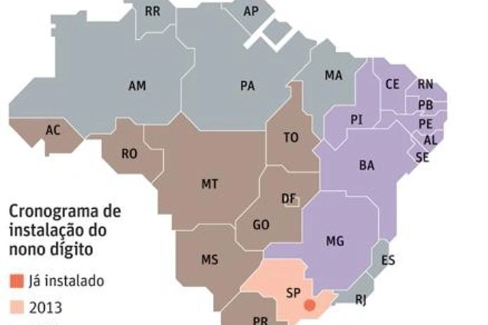 Em 2015, Alagoas terá nove dígitos em todos celulares