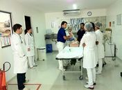 Time de Resposta Rápida realiza simulação de parada cardiorrespiratória