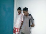 Acusados foram presos com maconha 