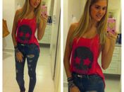 Bárbara Evans aparece ainda mais magra