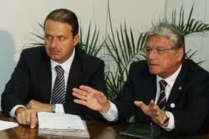 Eduardo Campos e Teotonio Vilela