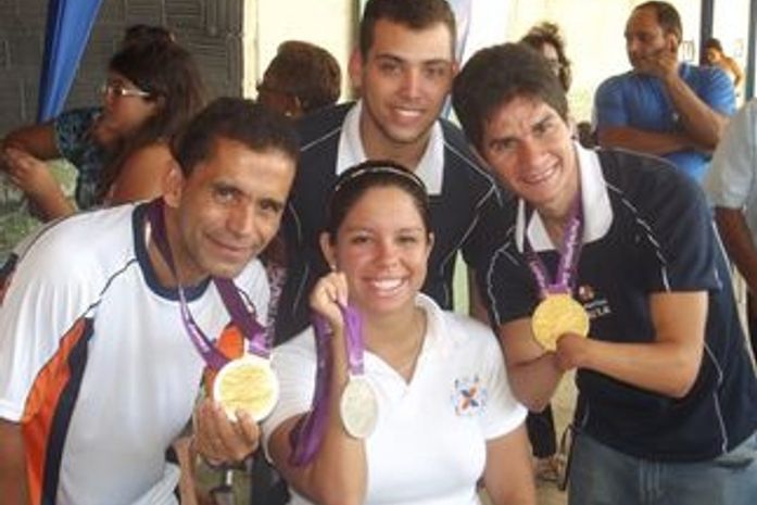 Yohansson Nascimento visita 'nova geração' do paradesporto em Natal