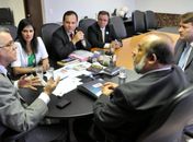 Sebastião Costa Filho, presidente do TJ, durante reunião advogados alagoanos