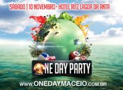 ‘ONE DAY PARTY’ – Maceió sediará maior festa de música eletrônica