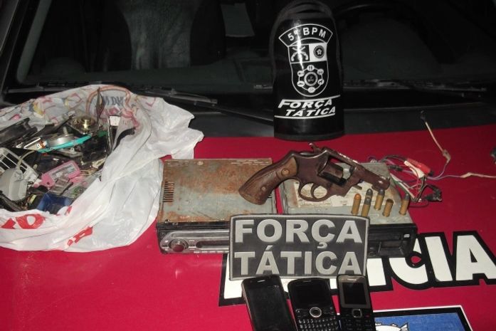 Material apreendidoA