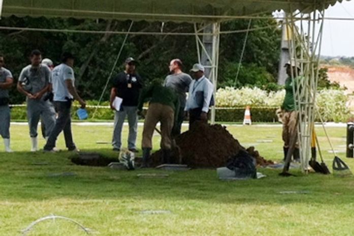 Corpo de Sérgio Falcão foi exumado