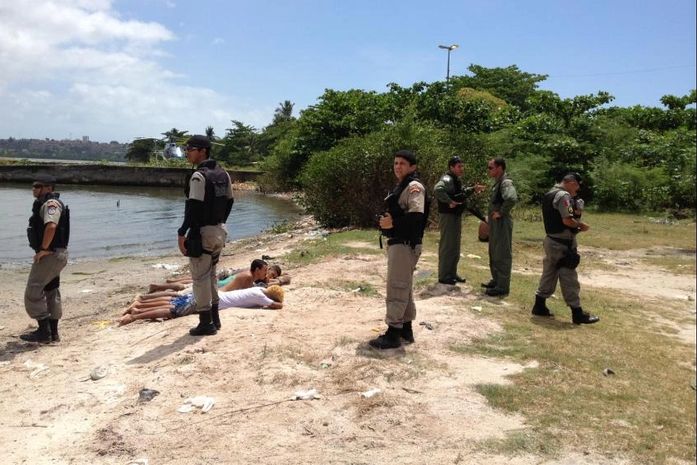Bandidos que trocaram tiros com a polícia foram presos