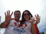 Marcelo Brabo e Marié
