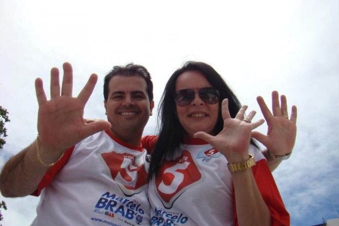 Marcelo Brabo e Marié