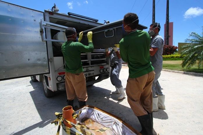 Corpo de Sérgio Falção