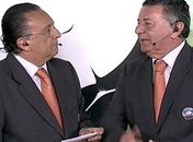 Galvão Bueno aposta em piadas com ex-corintiano