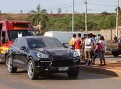 Ronaldinho Gaúcho se envolve em acidente de trânsito na Grande BH