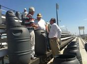 Representante da CBF realiza inspeção nas arquibancadas metálicas do “Fumeirão”