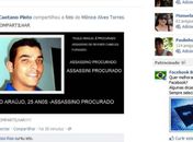 Facebook é usado para localizar assassino que está foragido