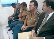 Major es Renivaldo de Lima Barbosa Roberto Estevam dos Santos e o tenente Ederaldo dos Santos Gomes 