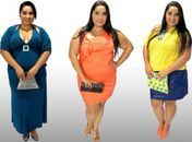 Modelo plus size posa para fotógrafo em estúdio de Santos, SP 