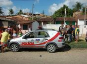 Polícia está no local