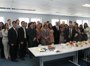 Thiago Bomfim recebe advogados para café da manhã