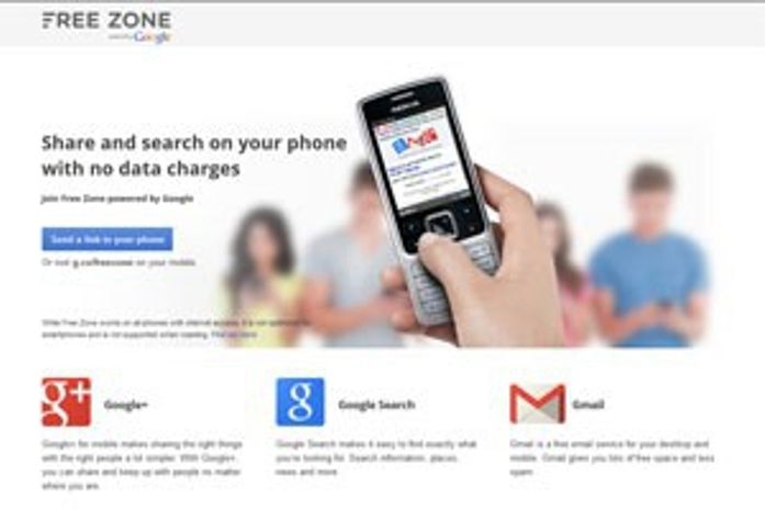 Google lança serviço de internet móvel em países emergentes