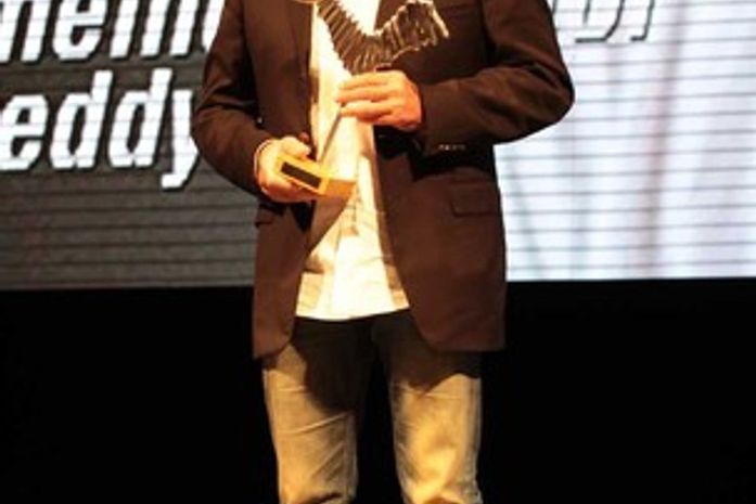 Marcos Paulo no encerramento do 9º Amazonas Film Festival, nesta sexta-feira