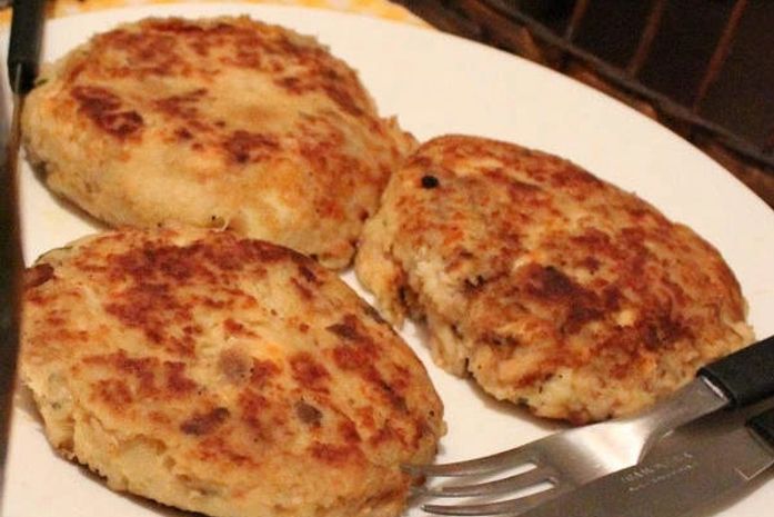Bolinho de salmão: com batata e gorgonzola de dar água na boca