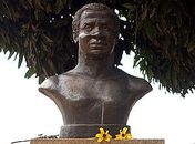 Busto do herói nacional em Brasília