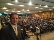 Rerna Filho no Senado defendendo os prefeitos