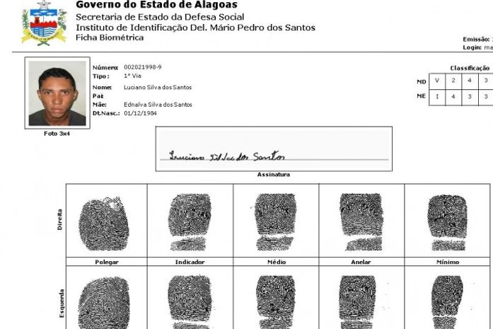 Papiloscopistas identificam cadáver encontrado em Traipu