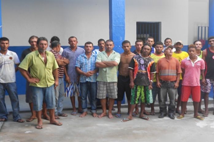 Presos na operação