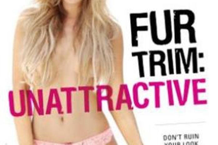 Campanha contra uso de peles de animais exibe modelo 'peluda'