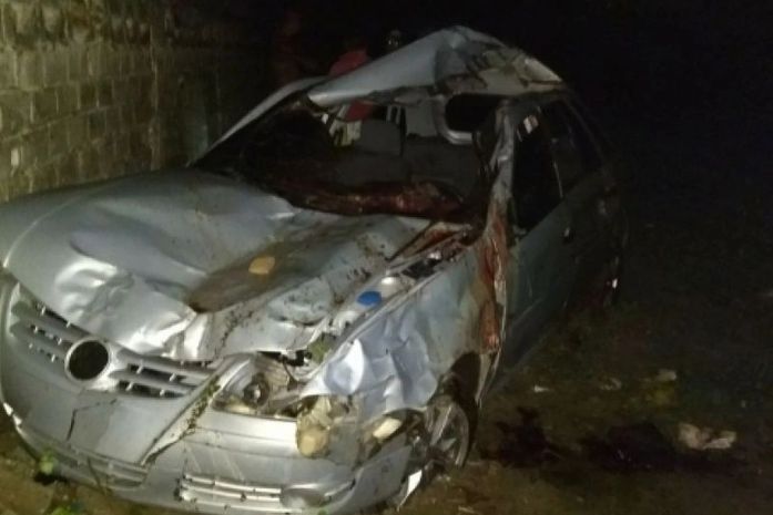 Animal solto na pista provoca acidente em Piaçabuçu