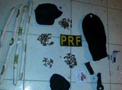 PRF apreende explosivos e armamentos no sertão alagoano