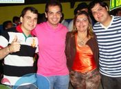 Família Garrote: da esquerda para direita Tel, Arlindo, a matriarca Ângela e Toninho Garrote.