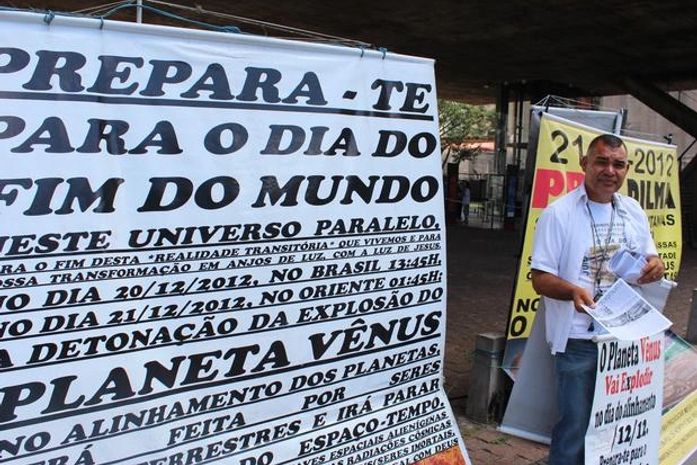 Corram para as montanhas, diz "profeta" da avenida Paulista