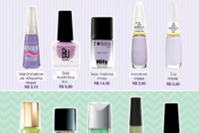 Veja 30 sugestões de esmaltes em 'candy colors', tendência para o verão