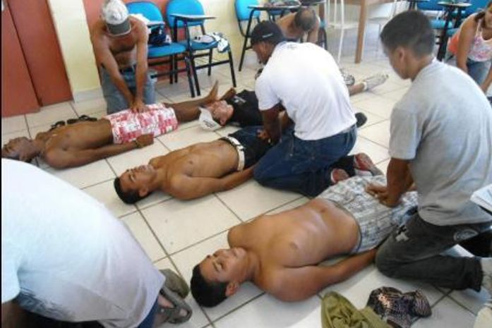 Corpo de bombeiro realiza treinamento de capacitação em Coruripe