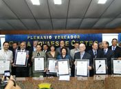 Personalidades são homenageadas em solenidade da Câmara Municipal de Maceió