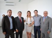 Na inauguração do IFal em Piranhas Renan Filho estava presente com desembargador Washington Luiz, prefeita Mellina Freitas e o reitor do Ifal, Sergio Teixeira