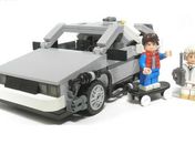 Carro do filme 'De volta para o futuro' ganha versão de Lego
