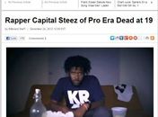 Rapper de 19 anos morre após postar 'The end' no Twitter, diz revista