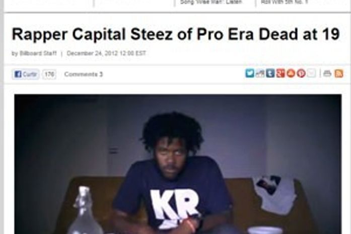 Rapper de 19 anos morre após postar 'The end' no Twitter, diz revista