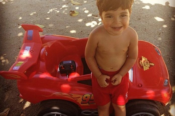 Ju Paes posta foto do filho: 'Meu melhor presente com o seu presente'