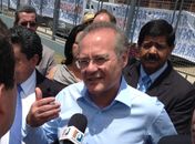 Renan promete aos novos prefeitos que estarão em Brasília à disposição de todos, independentemente de sigla partidária



