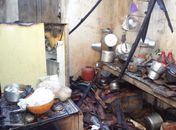 Botijão de gás explode e destroi residência parcialmente