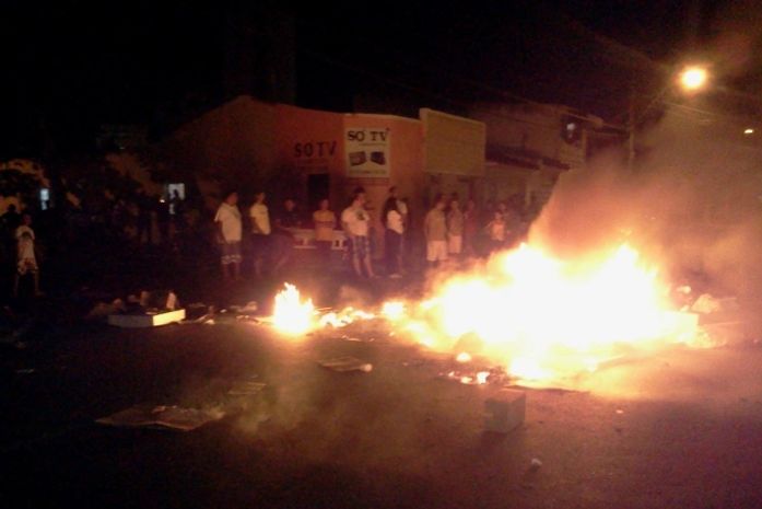 Carro que provocou o acidente hoje